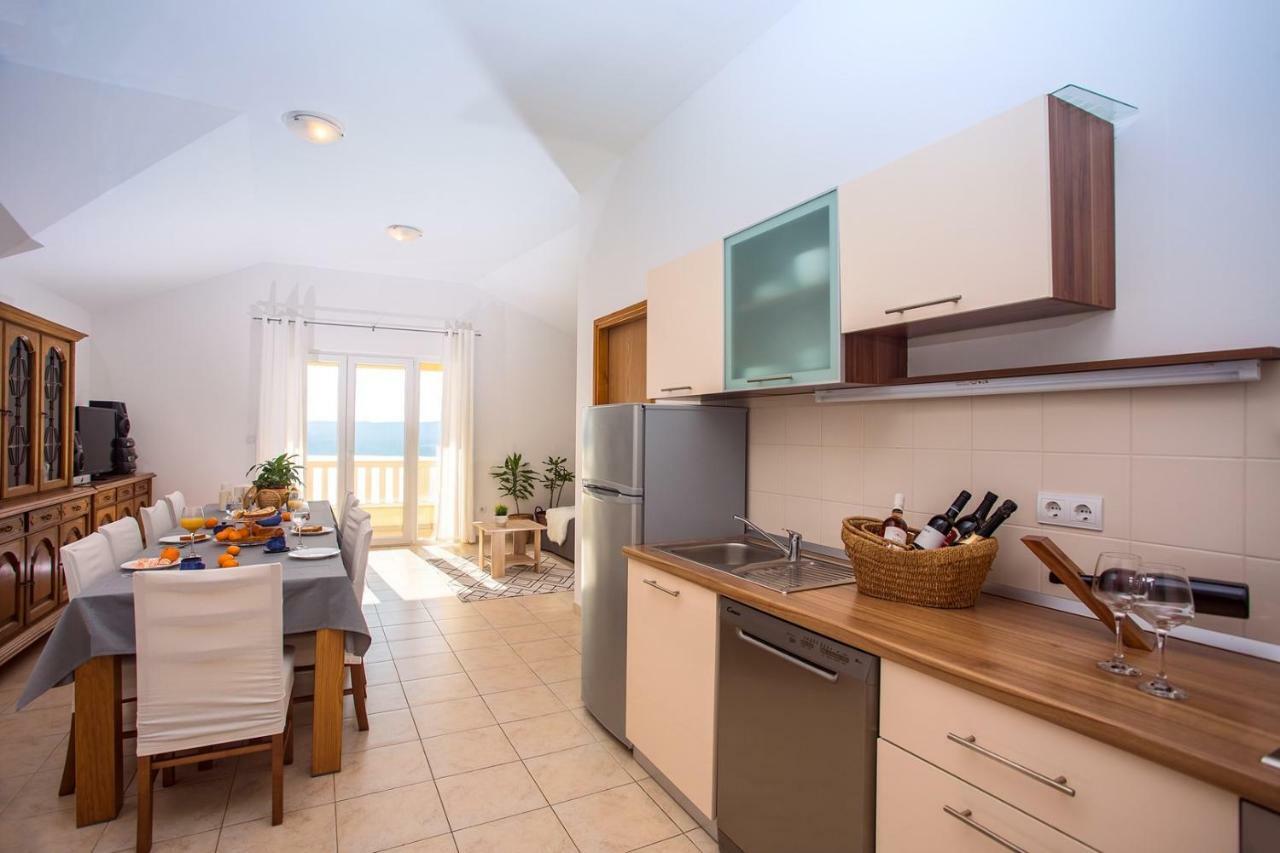 Villa Maslina, With Private 32M2Pool, Panoramic Views On 100Km Coastline, 12 Pax Локва Рогозница Екстериор снимка