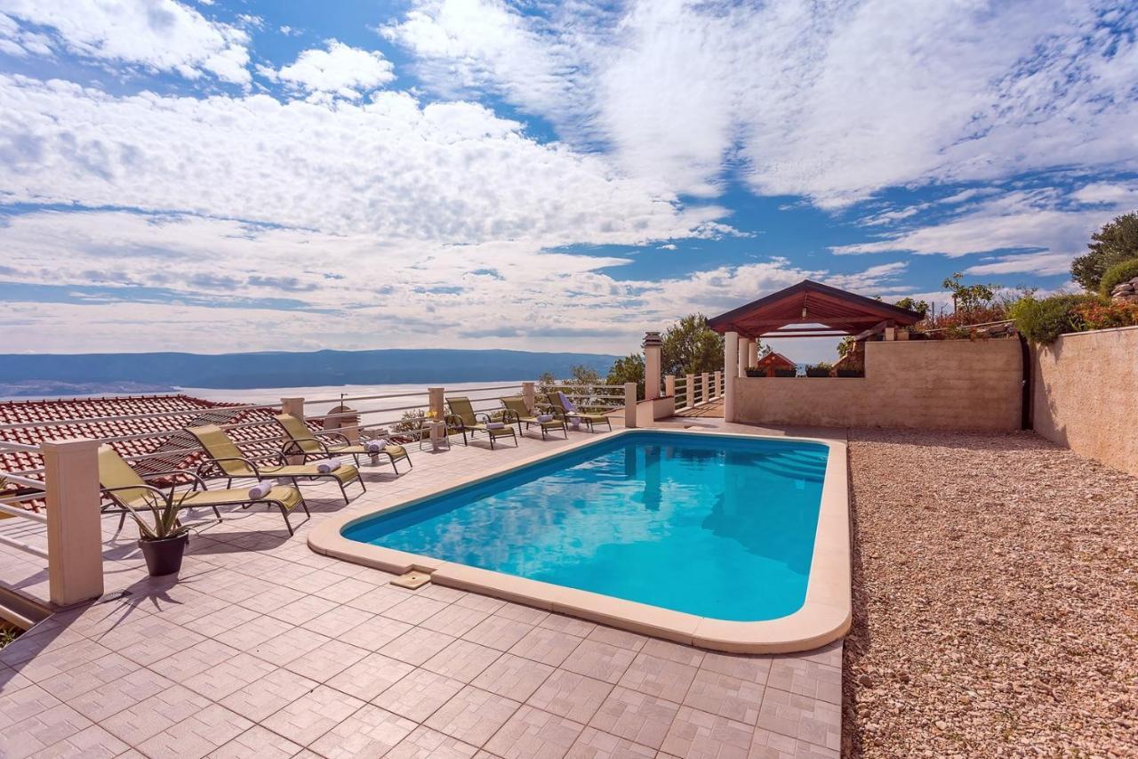 Villa Maslina, With Private 32M2Pool, Panoramic Views On 100Km Coastline, 12 Pax Локва Рогозница Екстериор снимка