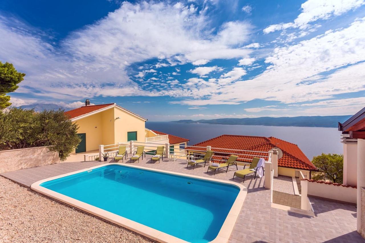 Villa Maslina, With Private 32M2Pool, Panoramic Views On 100Km Coastline, 12 Pax Локва Рогозница Екстериор снимка
