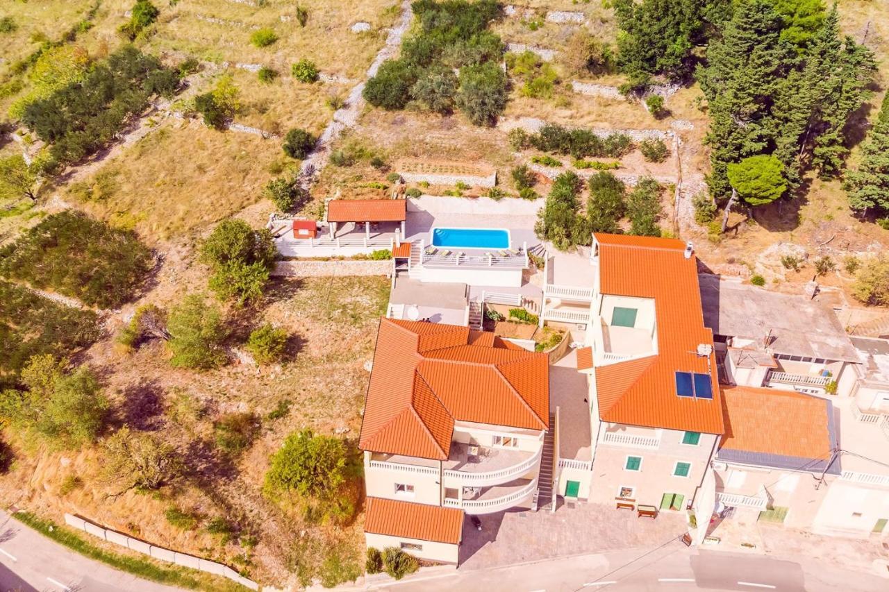 Villa Maslina, With Private 32M2Pool, Panoramic Views On 100Km Coastline, 12 Pax Локва Рогозница Екстериор снимка